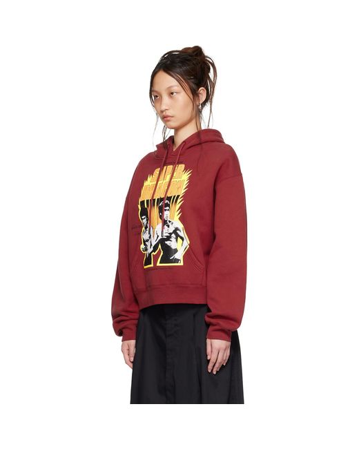 Lu'u Dan Red Bruce Lee X Lựu Đạn Heavy Weight Gym Hoodie