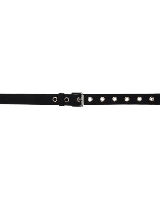 Vivienne Westwood Black Multi Pouch Belt for men