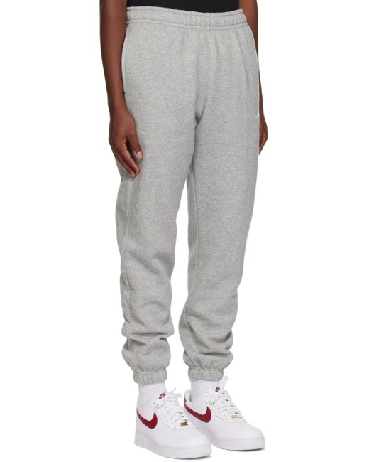 Nike Multicolor Gray Embroidered Sweatpants for men