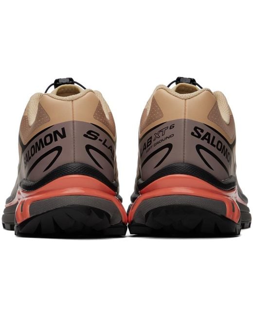 Salomon Black Xt-6 Sneakers for men