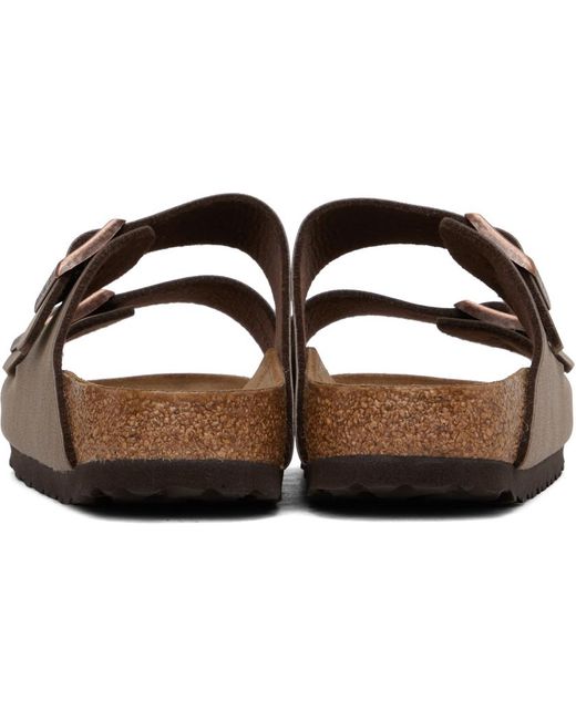 Birkenstock Black Brown Narrow Arizona Sandals