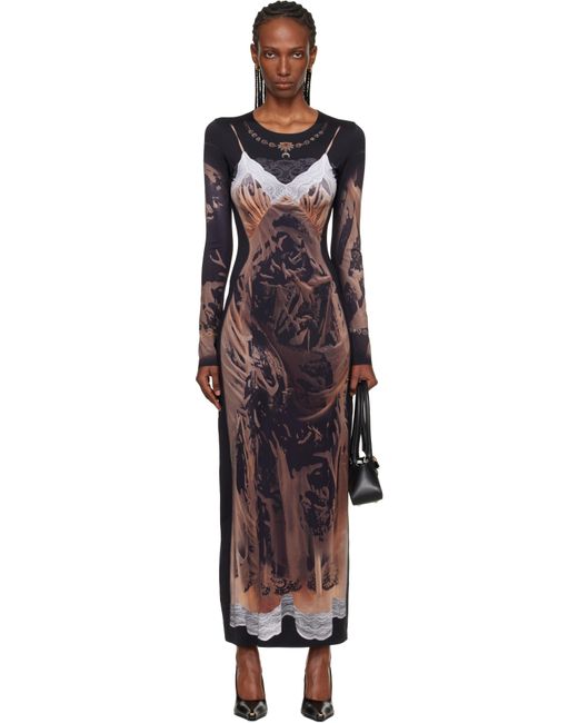 Marine Serre Women's Black Ssense Exclusive Wet Nuisette Printed Jersey Ls Maxi Dress - www.rajagirimanappuram.com Marine Serre Women's Black Ssense Exclusive Wet Nuisette Printed Jersey Ls Maxi Dress - www.rajagirimanappuram.com
