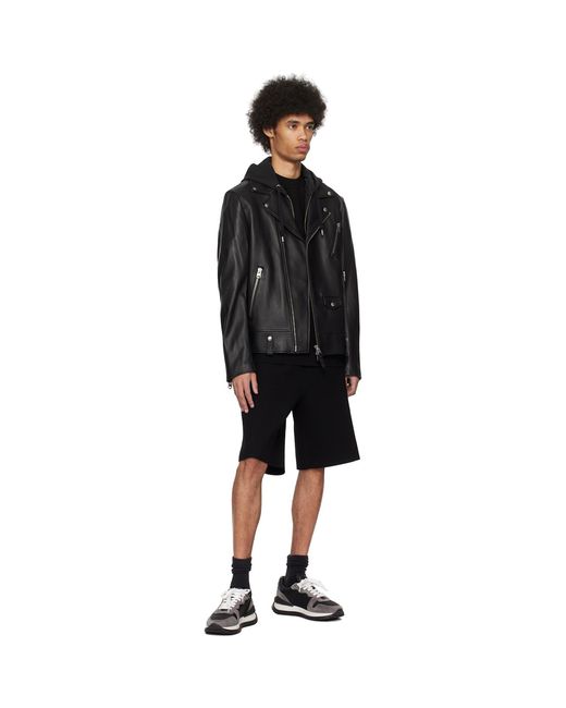 Mackage Black Beecher Shorts for men