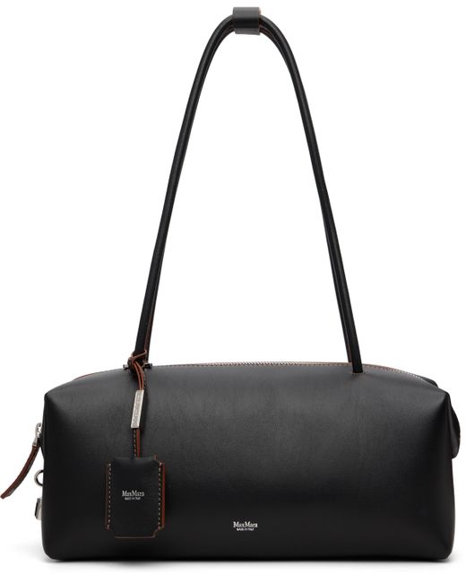 Max Mara Black Holdall String Bag