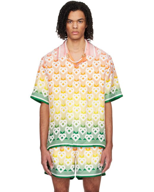 Chemise e à motif graphique imprimé Casablancabrand pour homme en coloris Multicolor