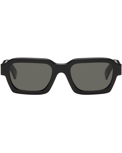 Retrosuperfuture Black Roma Sunglasses for men
