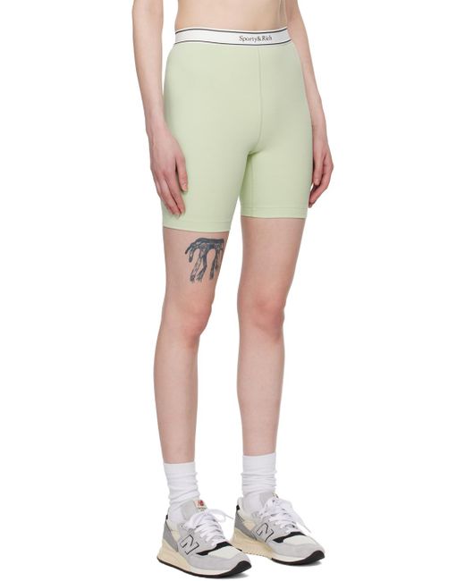 Sporty & Rich Multicolor Serif Shorts
