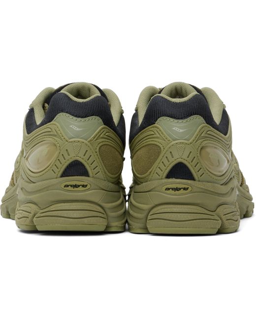 メンズ Saucony カーキ Progrid Omni 9 Armor スニーカー Black