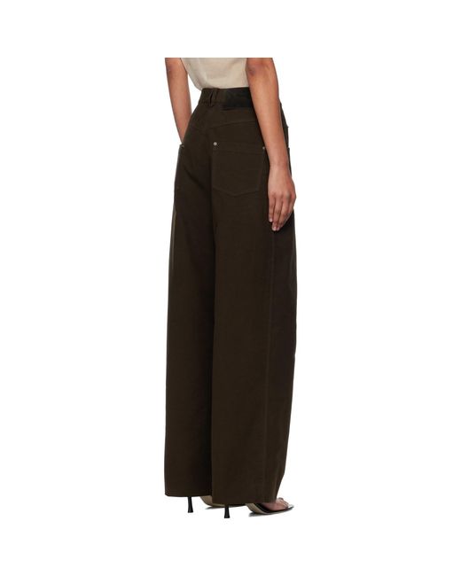 GIA STUDIOS Black Grace Trousers