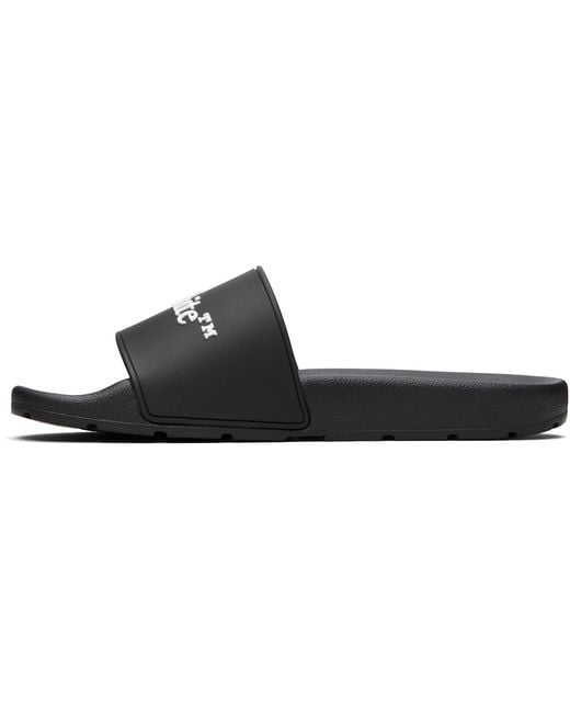 Off-White c/o Virgil Abloh Black Bookish Slides for men
