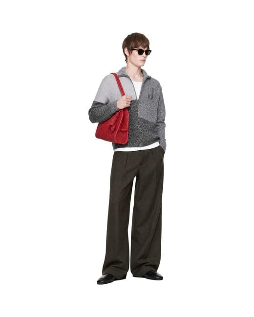 Jacquemus Gray 'Le Camionneur Orlando' Turtleneck for men