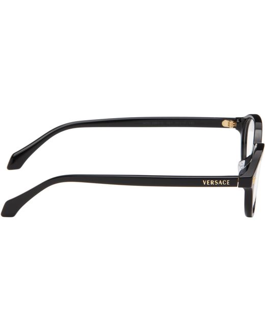 Versace Brown Oval Glasses