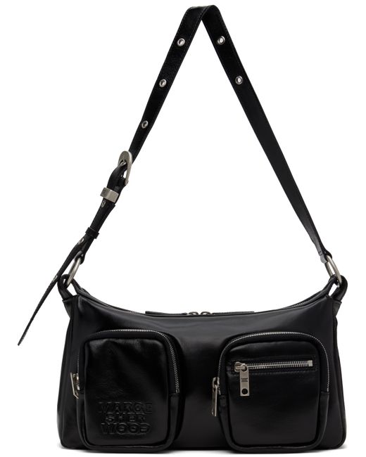 MARGE SHERWOOD ブラック Outpocket バッグ Black