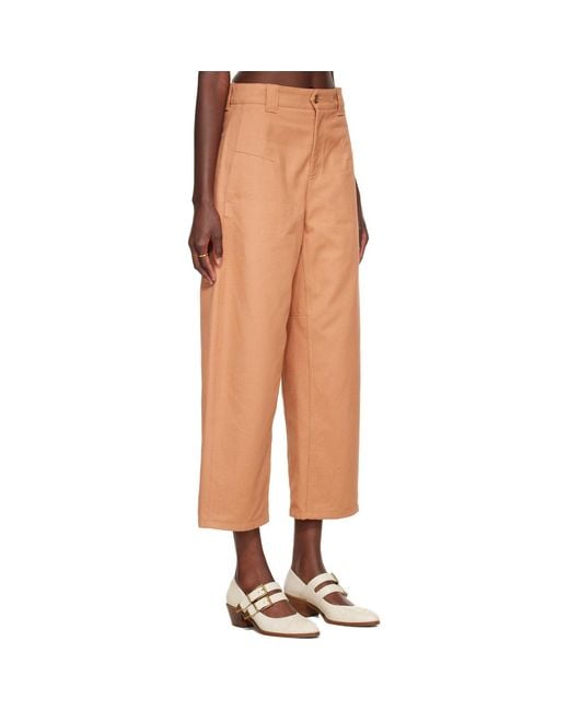 Chloé Multicolor Barrel Jeans