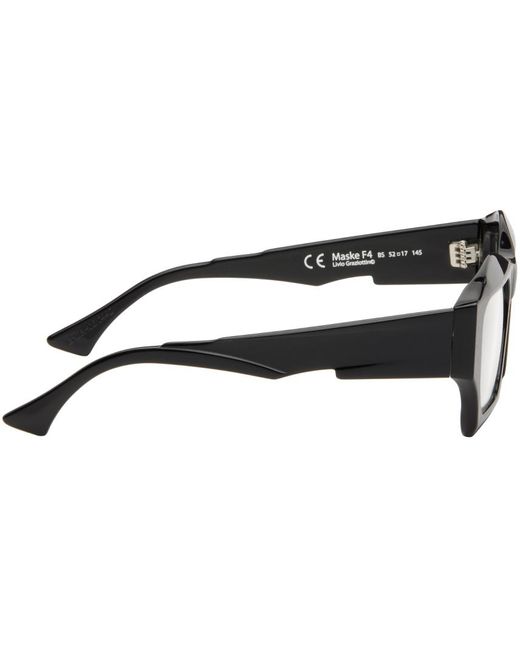 Kuboraum Black F4 Glasses for men