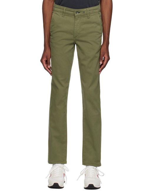 Rag & Bone Green Fit 2 Trousers for men