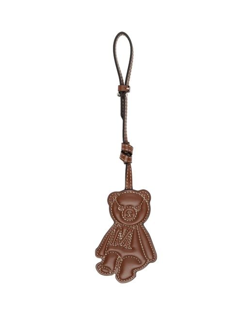 Max Mara Black Bear Bag Charm