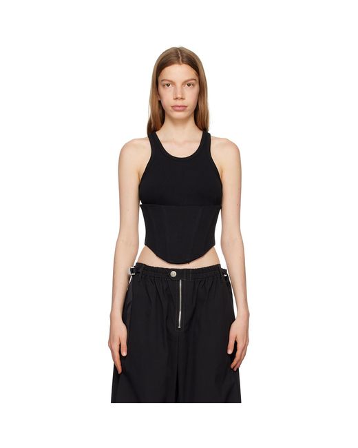 Débardeur Float Noir Dion Lee en coloris Black