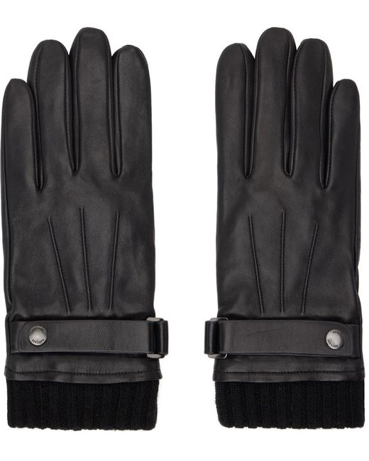 Mackage Black Reeve Gloves for men