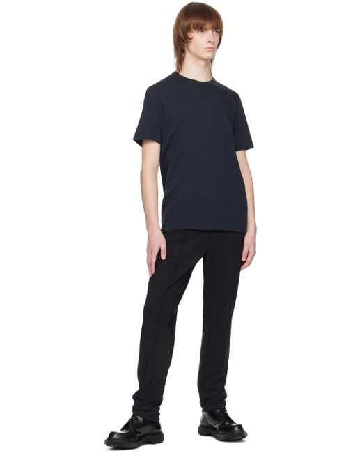 Theory Black Curtis Trousers for men
