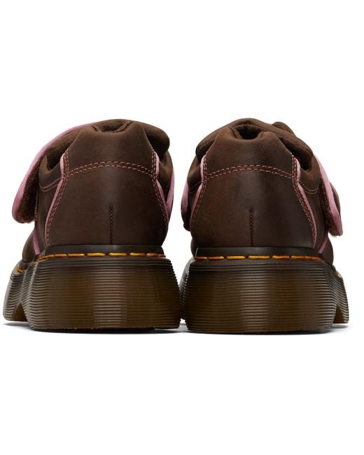 Dr. Martens ブラウン Buzz Strap Wyoming ローファー ブラック | Lyst