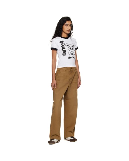 Carhartt Natural Tan Brandon Single Knee Jeans