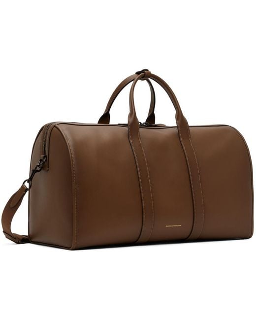 Coach leather top duffle bag mens