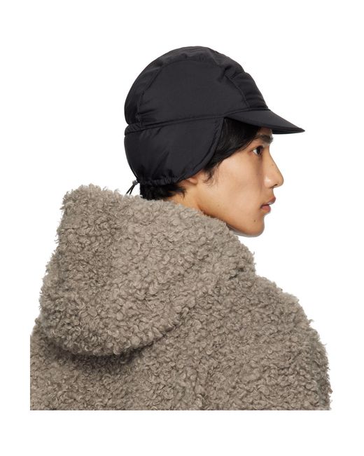 HELIOT EMIL Gray Ophitic Reversible Cap for men