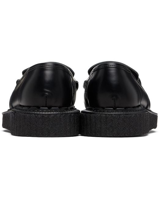 George Cox Black Buxton Loafers