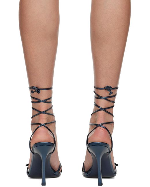Alexander Wang Black Lucienne 105 Strappy Sandals