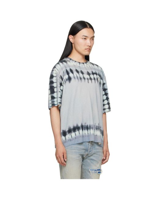 Amiri Blue Ma Tie Dye T-Shirt for men
