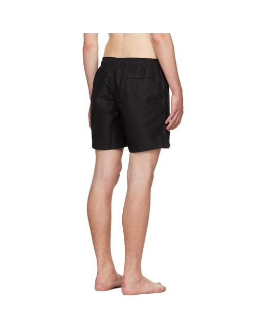 Amiri Black Patch Swim Shorts for men