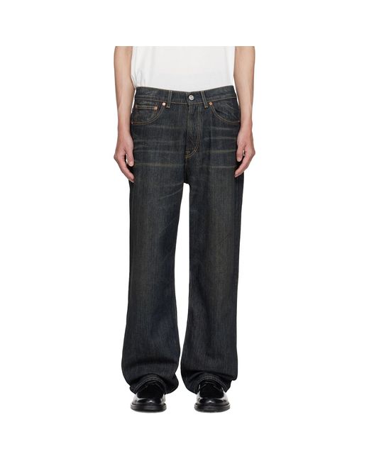 Our Legacy Black Third Cut Jeans for men