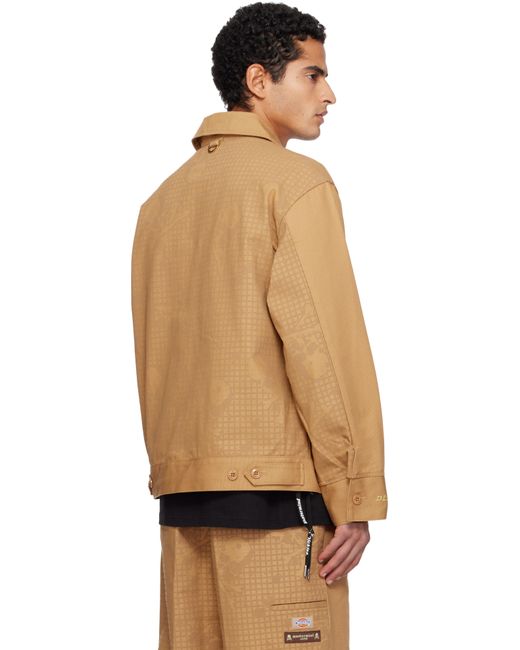 Mastermind Japan Tan Dickies Edition Duck Jacket in Black for Men