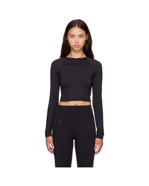 On Shoes Black Studio Lg-T Crop T-Shirt