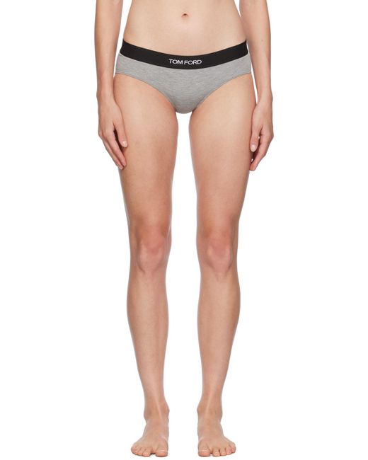 Tom Ford Black Modal Signature Boy Short Briefs