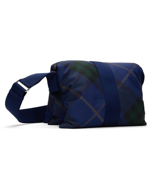 Burberry Blue Pillow Bag for men
