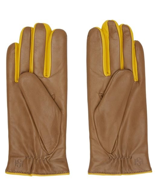 Handsome Stockholm Natural Statement Gloves for men