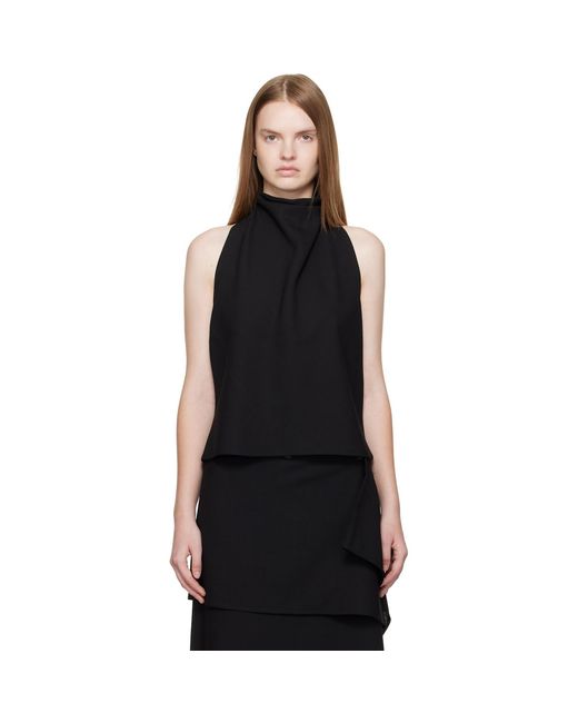 La Collection Black Jeanne Top