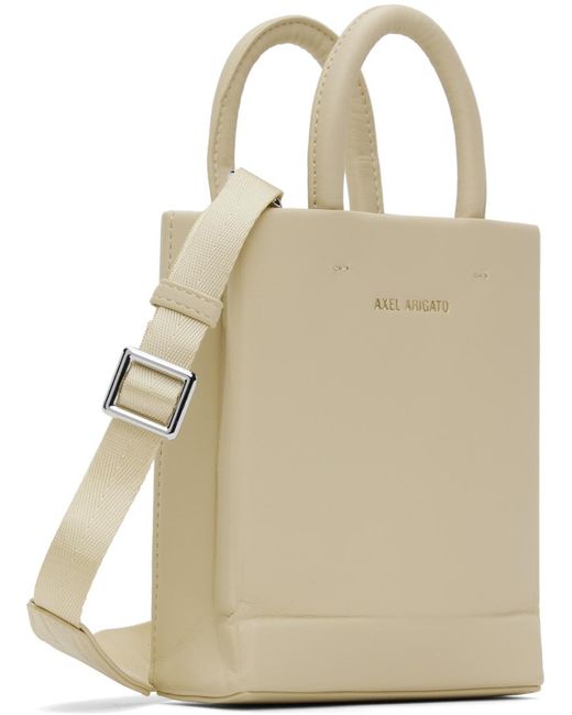 Axel Arigato Natural Off- Shopping Mini Bag for men
