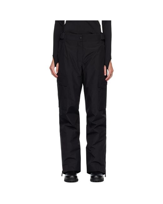 Moncler Black Padded Gore-Tex Ski Pants