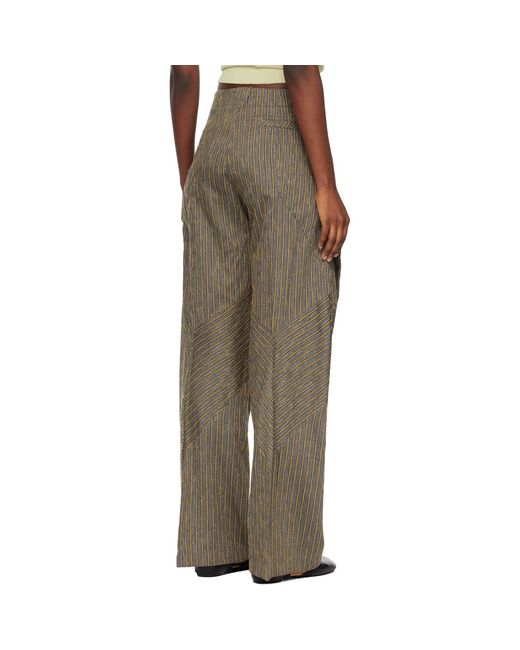 Kiko Kostadinov Multicolor Centennial Trousers