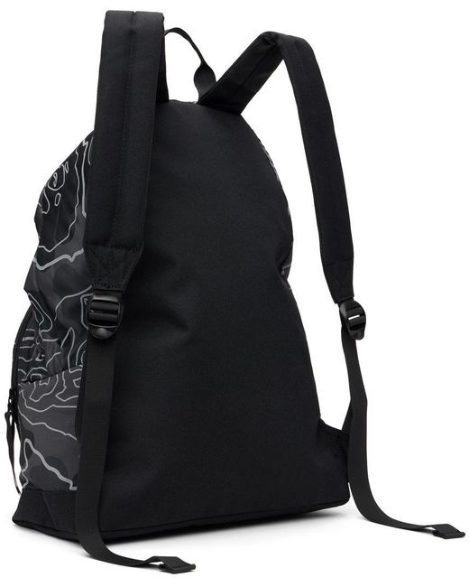A Bathing Ape Layered Line Camo Shark Backpack in Black for Men Lyst
