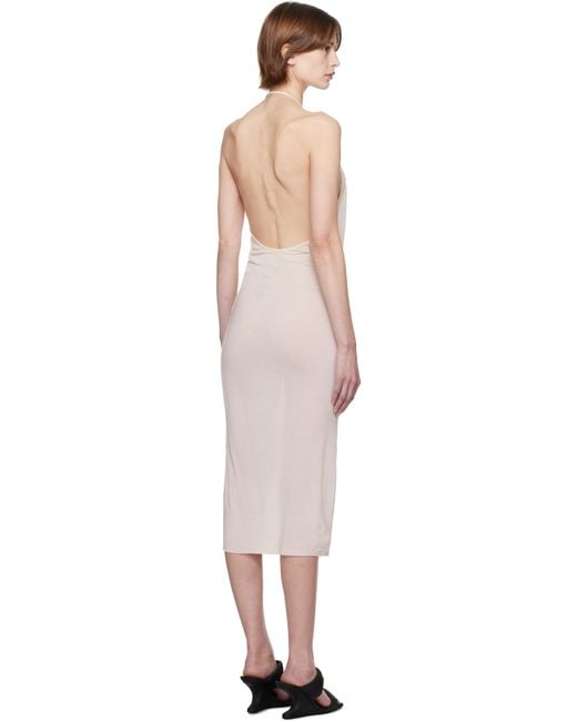 Rick Owens Black Off- Hollywood Draped Dress