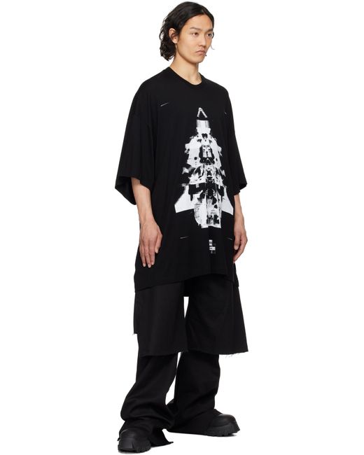 メンズ Julius ブラック Anima Over Tシャツ Black
