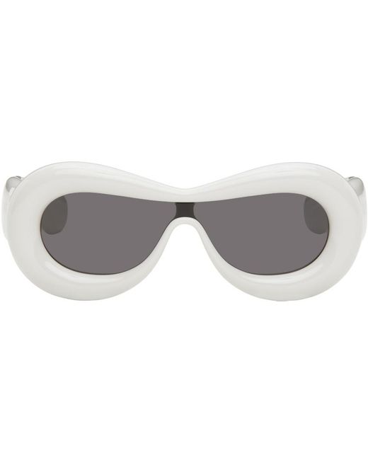 Loewe Black Inflated goggle Sunglasses for men