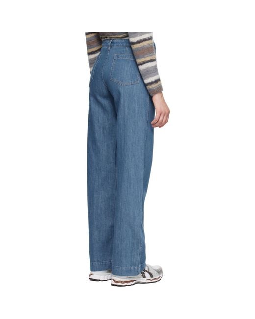 A.P.C. Blue New Seaside Jeans
