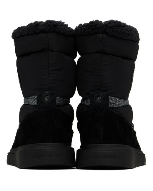 Canada Goose Black Demma Puffer Boots