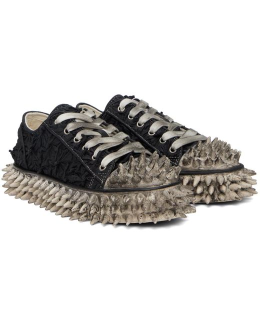 Doublet ブラック Porcupine シューレース スニーカー ブラック | Lyst