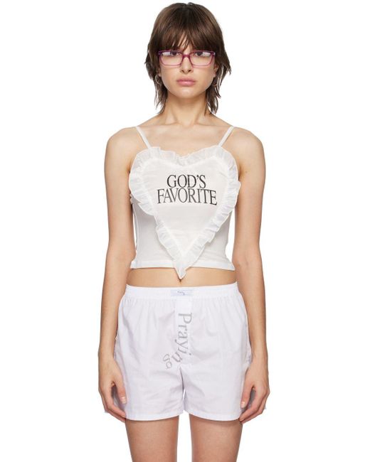 【Praying】GODS FAVORITE RHINESTONE CROP TEE God's Favorite Crop Tee Brown – Praying